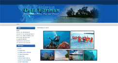 Desktop Screenshot of dutakarimun.com
